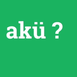 akü