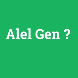 Alel Gen