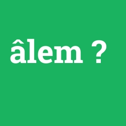 âlem