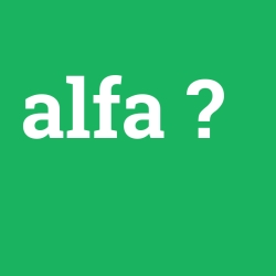 alfa