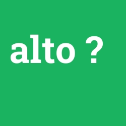 alto