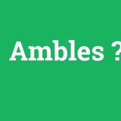 Ambles