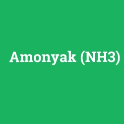 Amonyak (NH3)