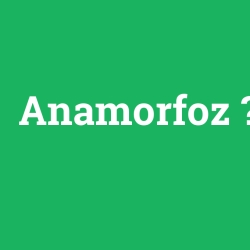 Anamorfoz foto galeri