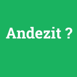 Andezit