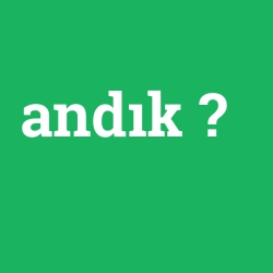 andık