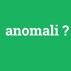 anomali