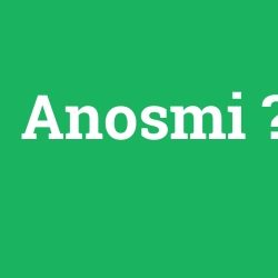 Anosmi