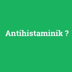 Antihistaminik