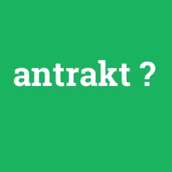 antrakt
