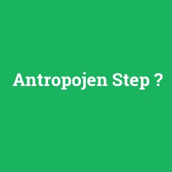 Antropojen Step