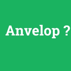 Anvelop