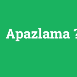 Apazlama