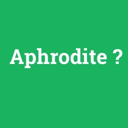 Aphrodite foto galeri