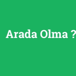 Arada Olma