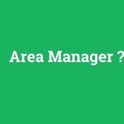 Area Manager