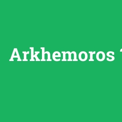 Arkhemoros foto galeri