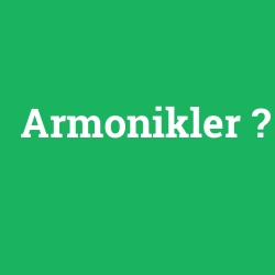 Armonikler