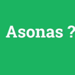 Asonas