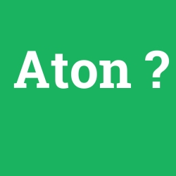 Aton foto galeri