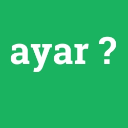 ayar