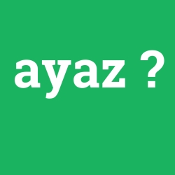 ayaz foto galeri