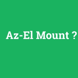 Az-El Mount foto galeri