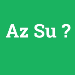 Az Su