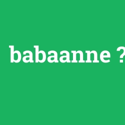 babaanne