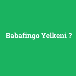 Babafingo Yelkeni