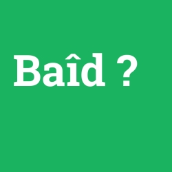 Baîd