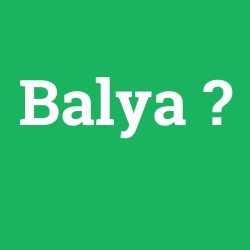Balya
