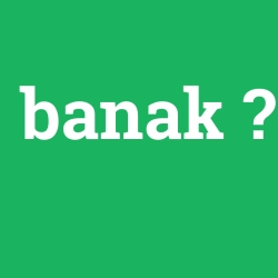 banak