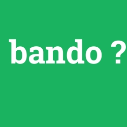 bando foto galeri