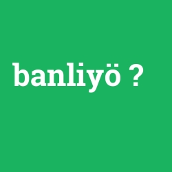 banliyö
