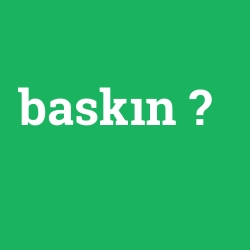 baskın