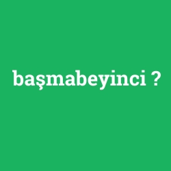 başmabeyinci