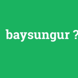 baysungur