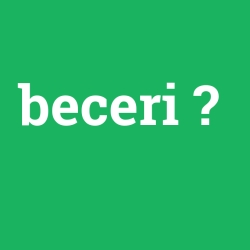 beceri