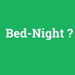 Bed-Night foto galeri