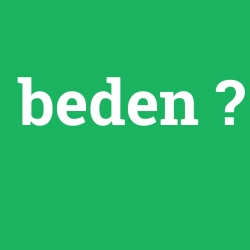 beden