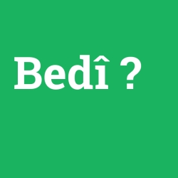 Bedî