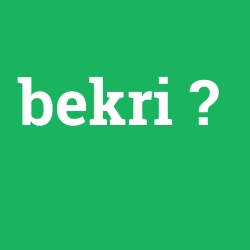 bekri