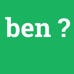 ben foto galeri