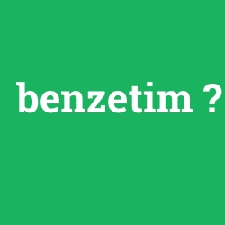benzetim