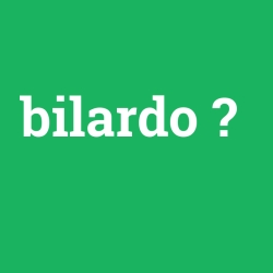 bilardo