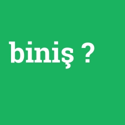 biniş foto galeri