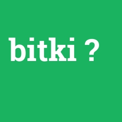 bitki