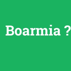 Boarmia foto galeri