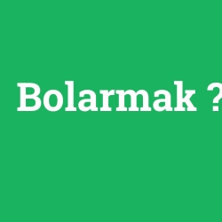 Bolarmak